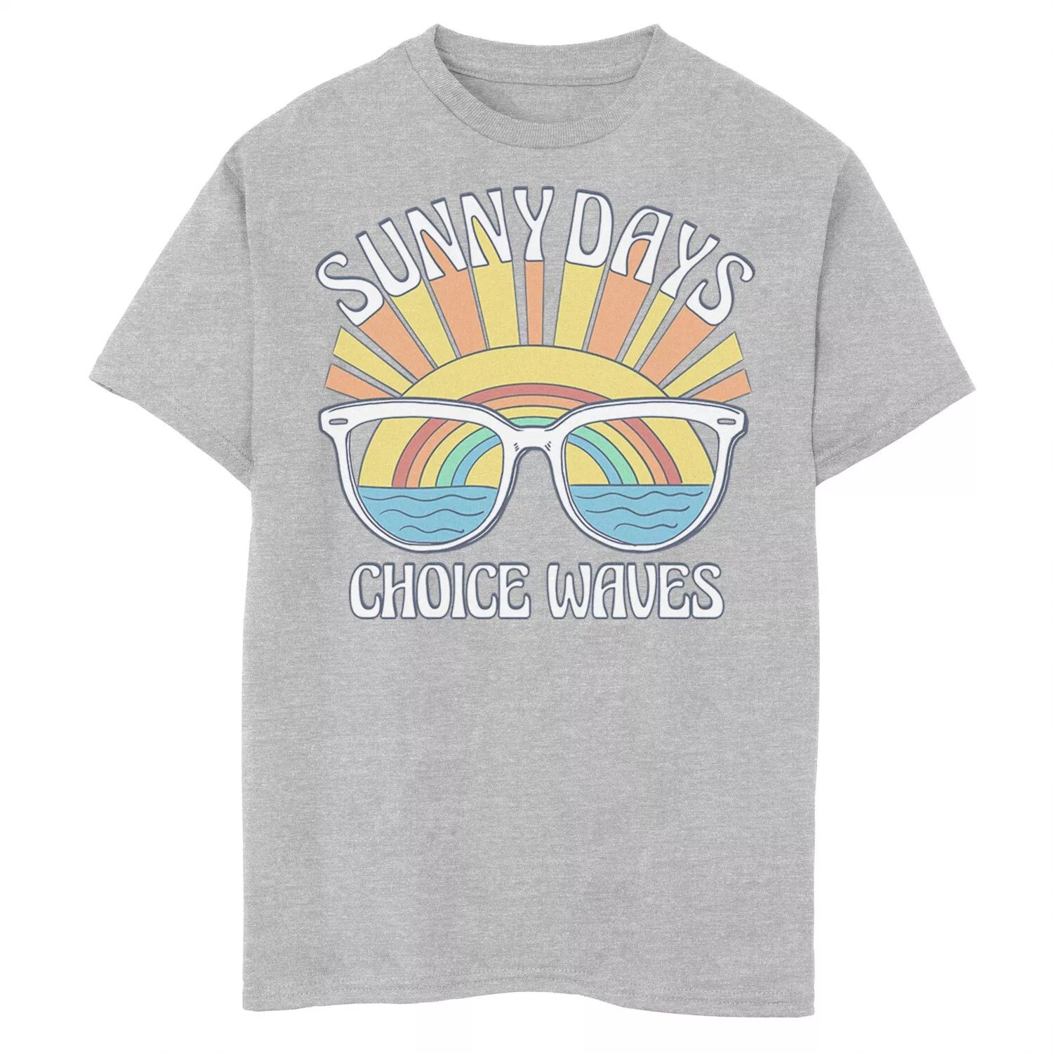 

Футболка с графикой Fifth Sun Sunny Days Choice Waves Sunset And Sunglass для мальчиков 8–20 лет Fifth Sun
