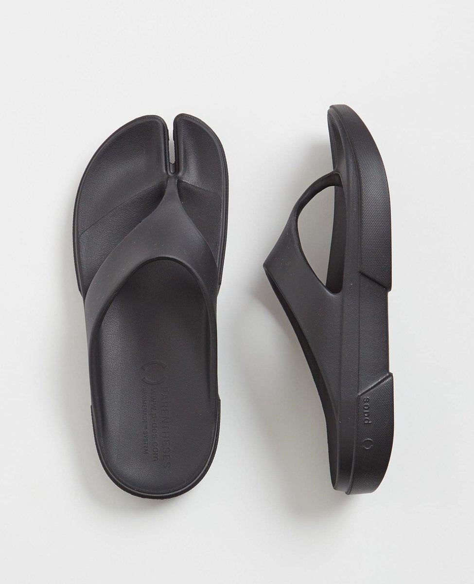 Базовая линия шлепанцев Paes | PAES01 / Сандалии для восстановления Men'S Melrose, black