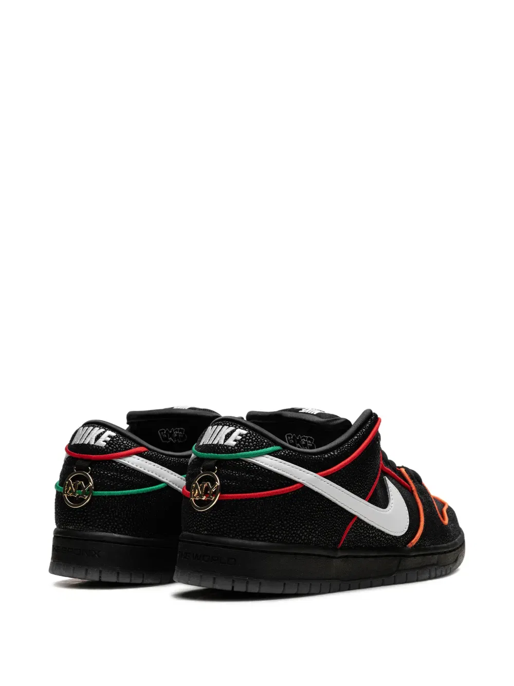 Кроссовки Skate SB Dunk Low из коллаборации с Bronx Girls Nike, черный — фото 4