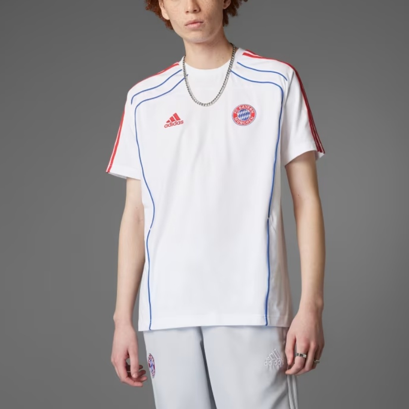 Adidas Футболка FC Bayern UBP мужская white — фото 4