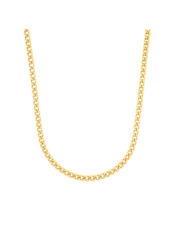 

s.Oliver Колье из нержавеющей стали, позолоченное методом IP-покрытия