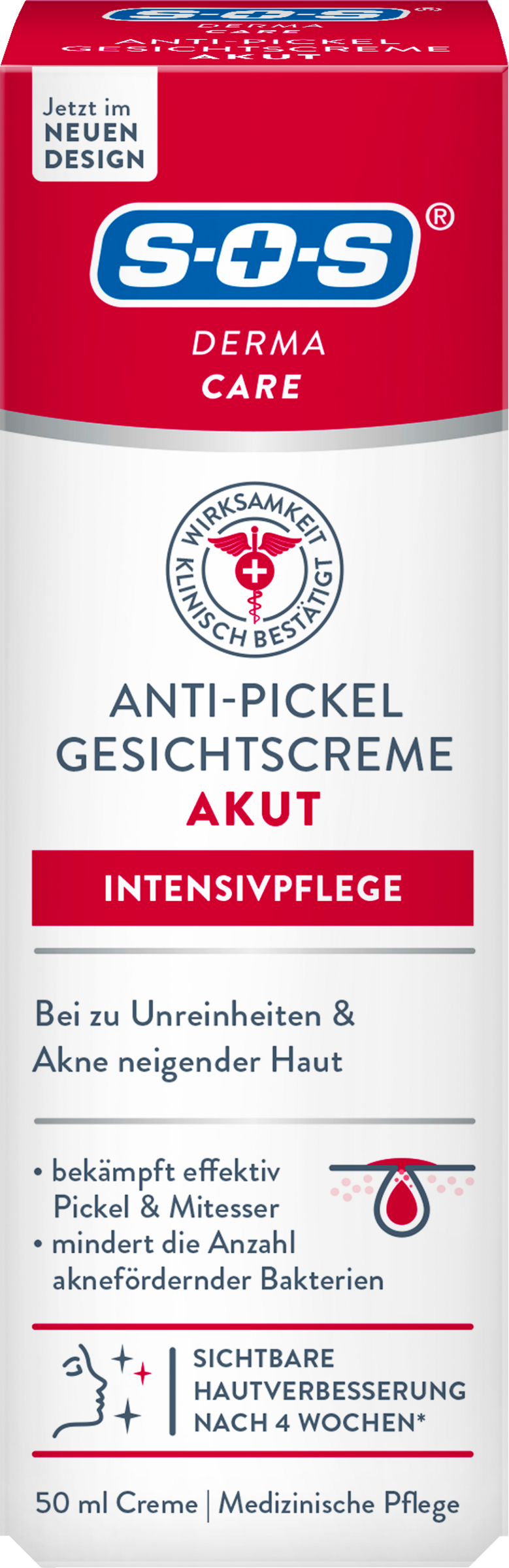 

Дневной крем SOS Derma Care Anti-Pickel Gesichtscreme Akut