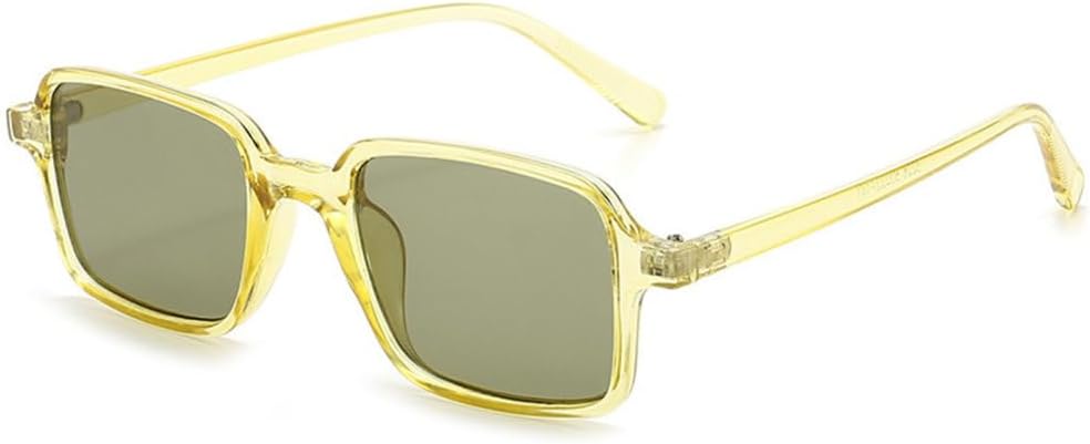 

Солнцезащитные очки MUTYNE для женщин и мужчин, квадратные, роскошные, маленькие, прямоугольные, женские, для активного отдыха и путешествий, черные и желтые, Light Yellow