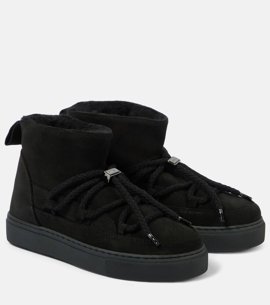 Классические низкие замшевые снегоступы Inuikii, Black