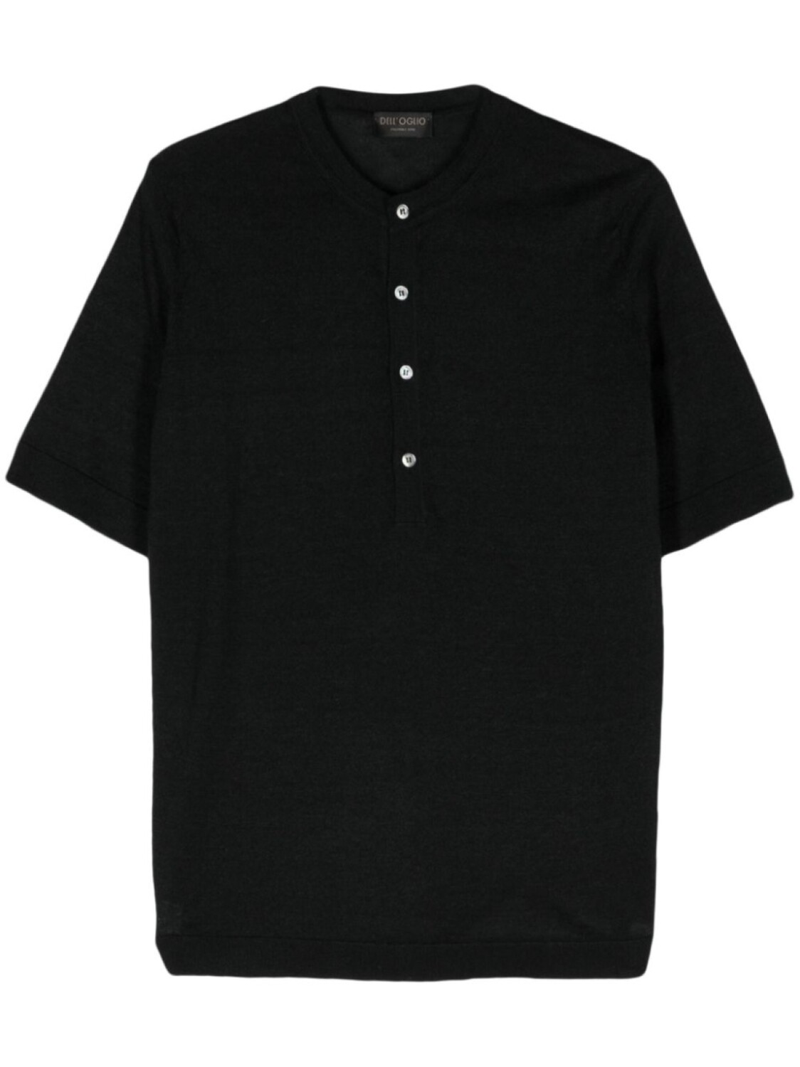 

Футболка Henley Dell'oglio, черный