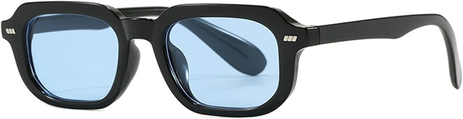 

Солнцезащитные очки Willochra Retro Small Square для женщин и мужчин, винтажные, с градиентным переходом цвета, узкие, классические, с защитой от УФ-излучения UV400, C7
