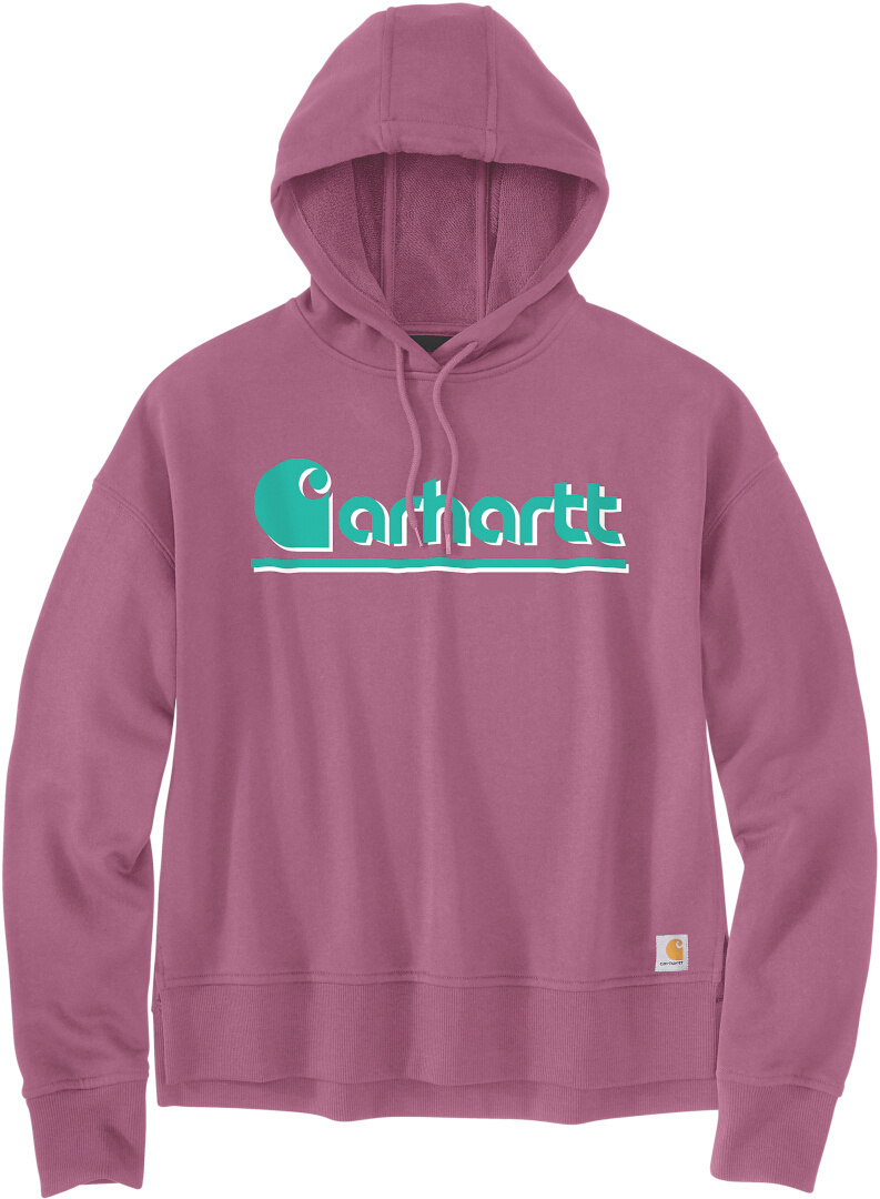 

Худи Carhartt Loose Fit Fall Graphic Ladies Hoodie, розовый