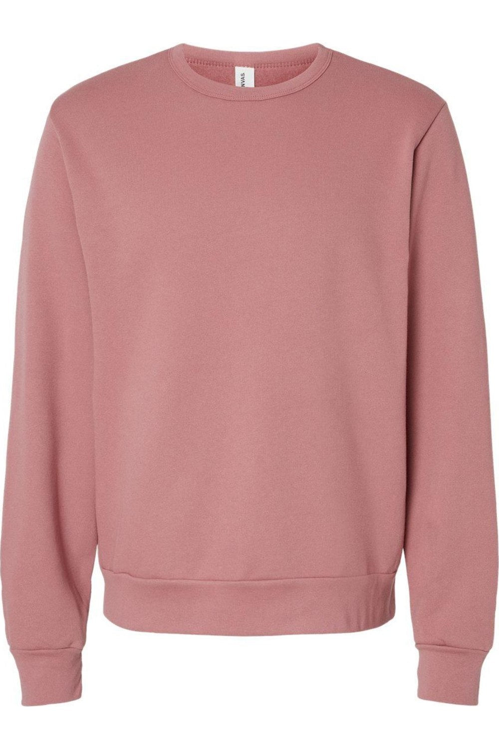 

Толстовка BELLA + CANVAS из флисовой губки с круглым вырезом, цвет mauve