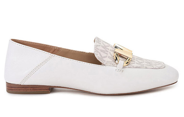 Туфли женские повседневные KORS Women's Casual Shoes Women's Cream Michael Kors — фото 2