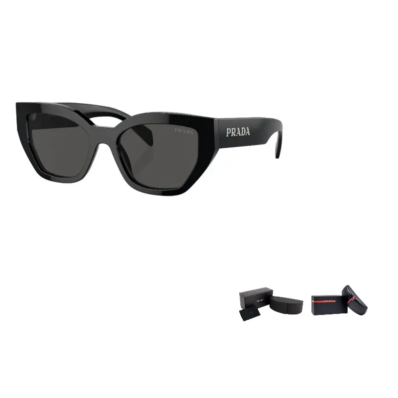 

PRADA Солнцезащитные очки Butterfly frame, Black