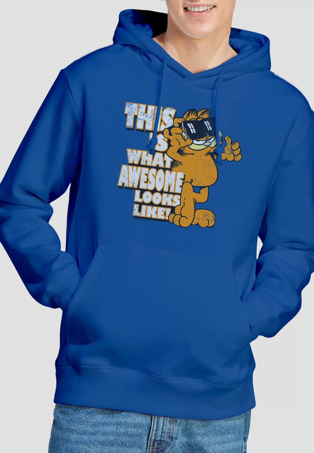 

Толстовка GARFIELD AWESOME Cotton Soul, синий