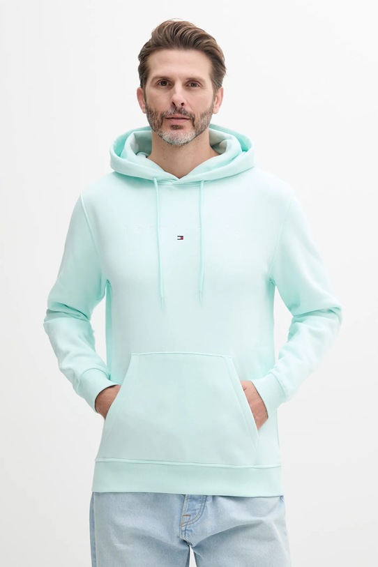 

Толстовка Tommy Jeans, бирюзовый