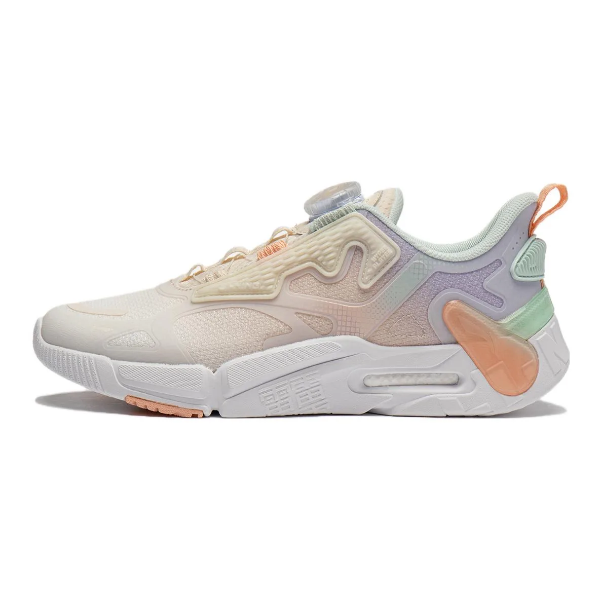 YOUNG Li-Ning YOUNG Sports Life Collection кроссовки низкие детские повседневные с амортизацией Protein Gray