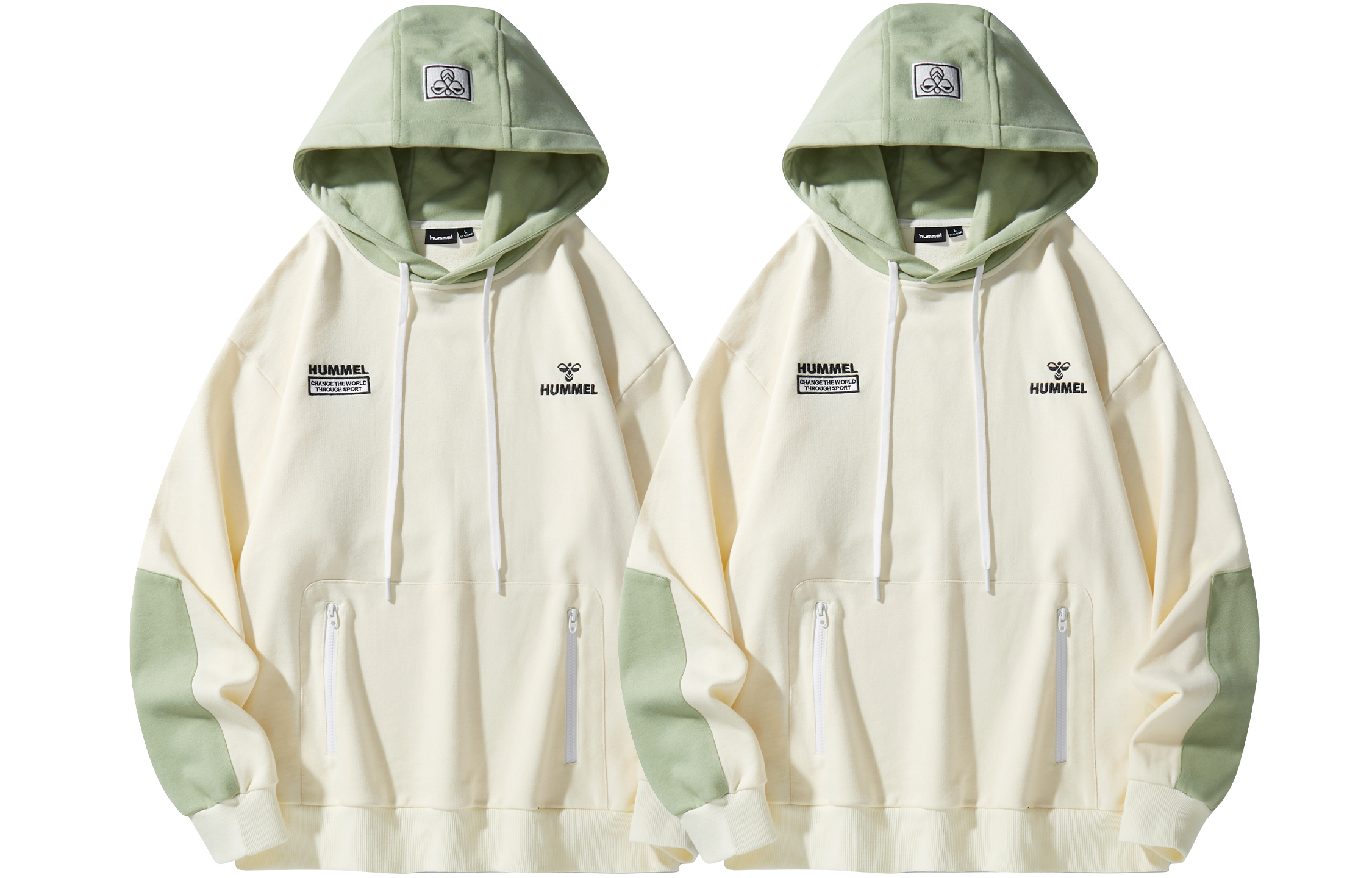 

Свитшот унисекс Hummel, 2 Pack (Beige+Beige)