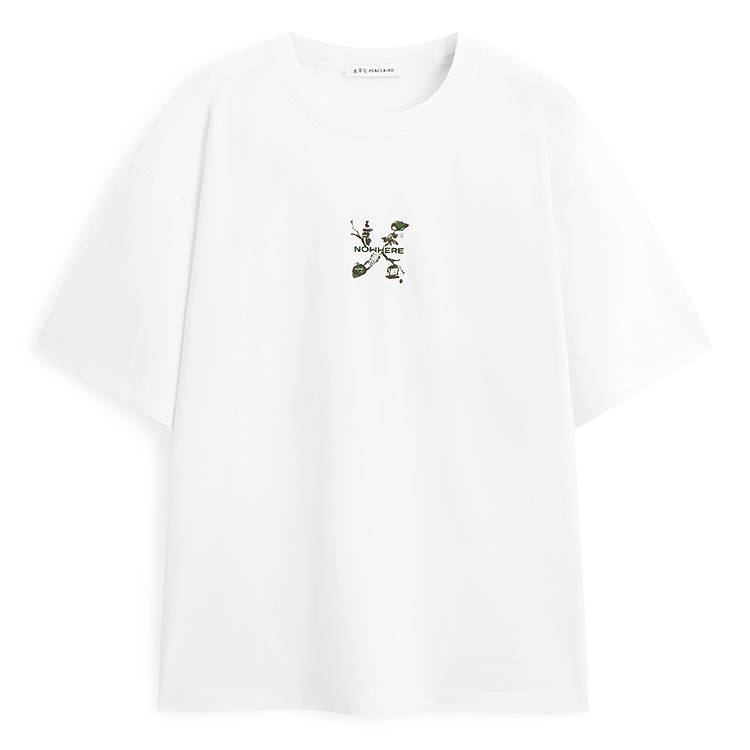 

PEACEBIRD MEN Футболка Unisex White