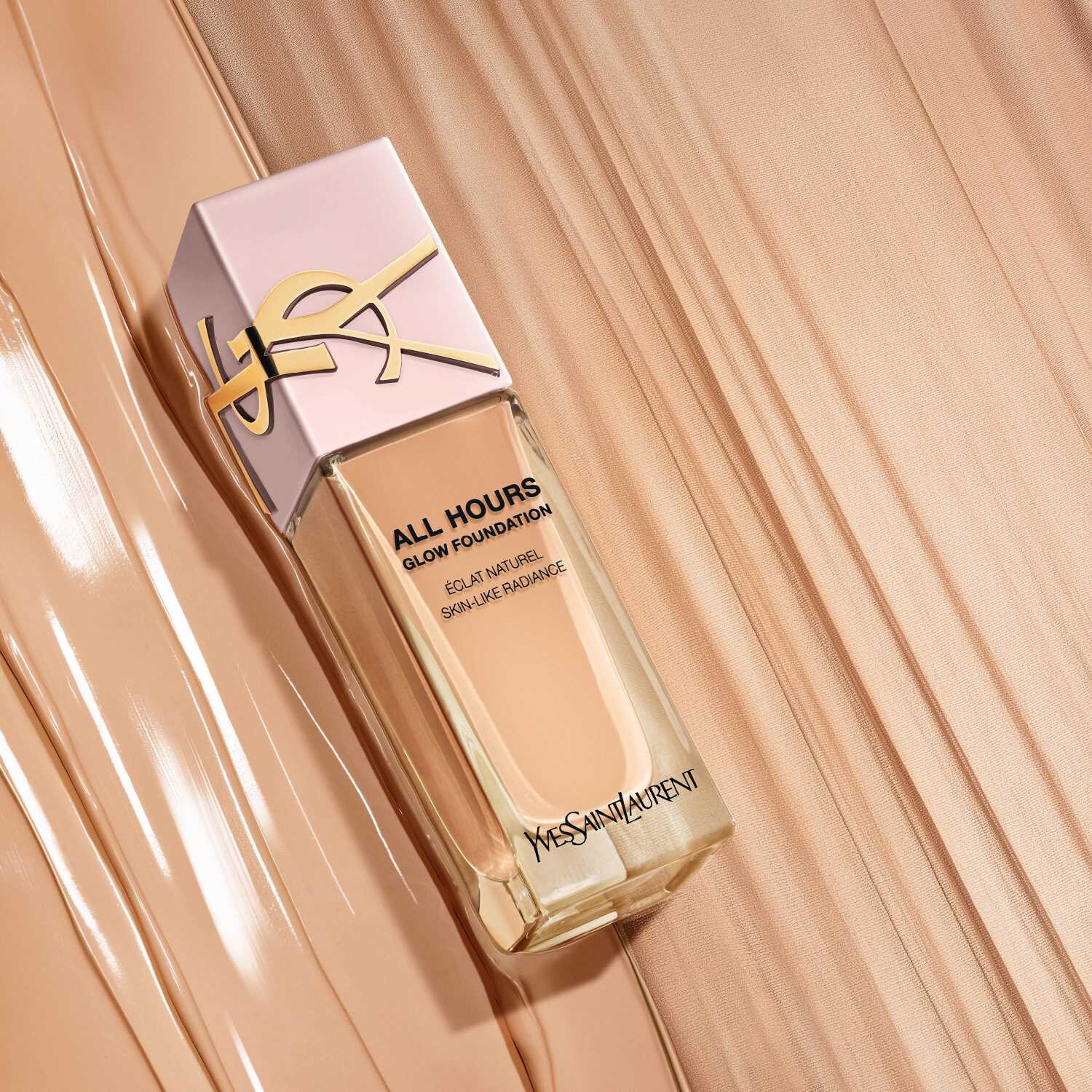 Тональная основа All Hours Glow Foundation Yves Saint Laurent, LN6 (25 ml) — фото 2