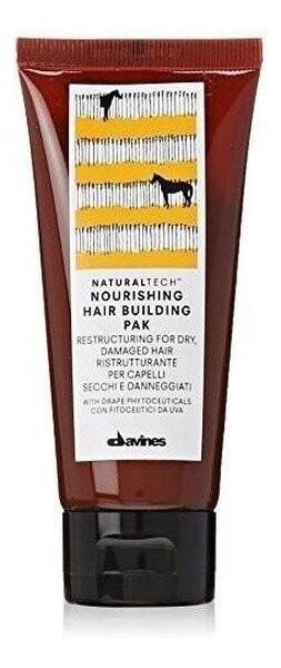

Davines, Naturaltech Nourishing Hair Building Pak, питательная регенерирующая маска, 60 мл