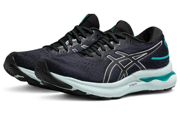 Кроссовки гель нимбус 24 дн. Asics, черный — фото 3