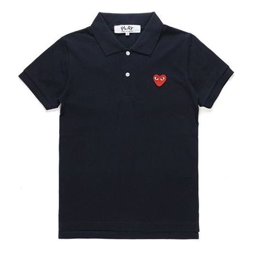 

Рубашка поло polo red emblem 'navy' Comme Des Garcons Play, синий