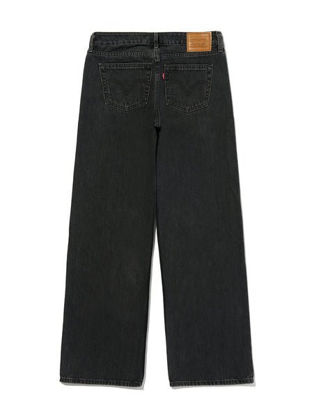 Низкие свободные джинсы черного цвета Levi's, Blacks — фото 4