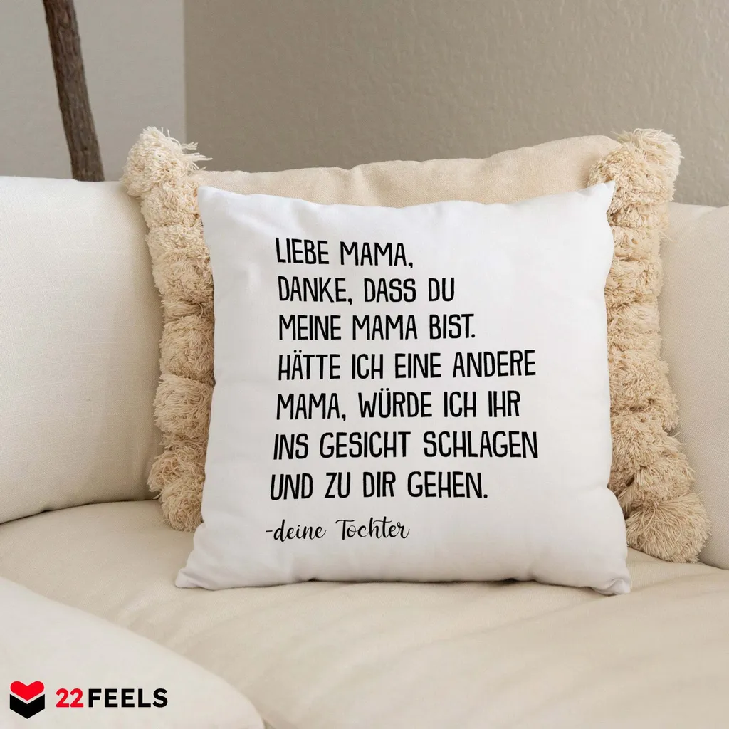 

Декоративная поудшка 22Feels, белый