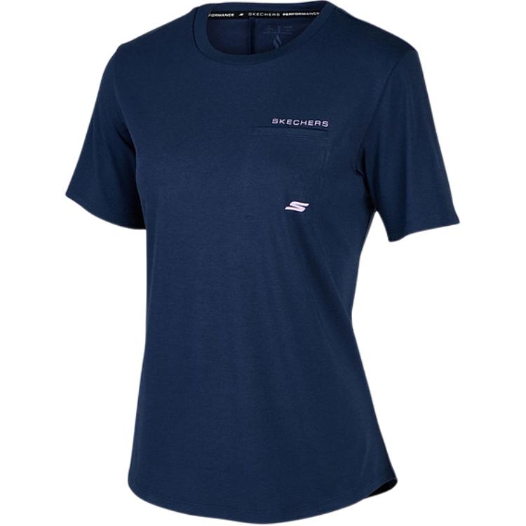 

Футболка Basic Sports Series женская морская университетский синий Skechers
