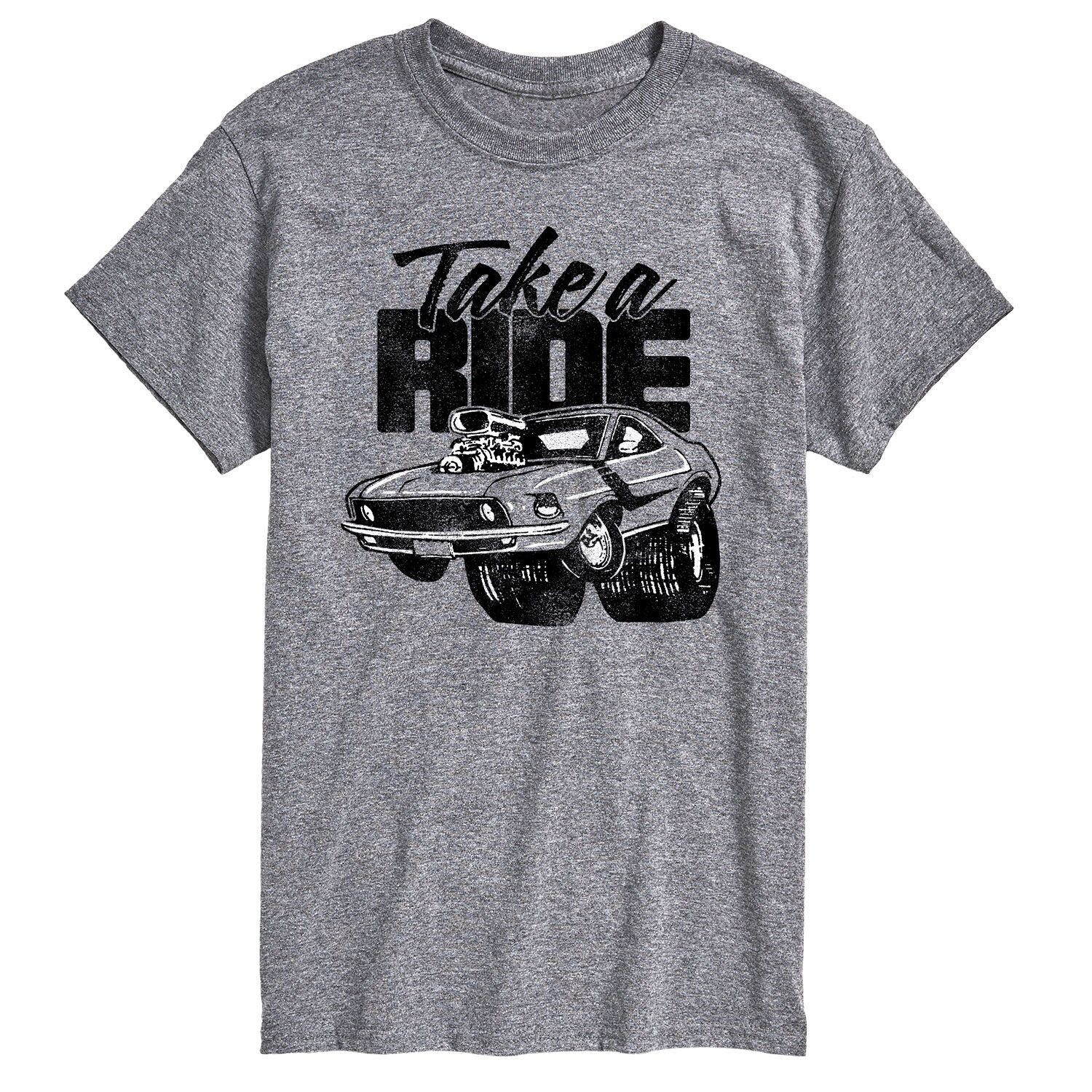 

Мужская футболка с рисунком Take A Ride Licensed Character