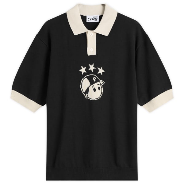 

Вязаная футболка-поло Pawa Speed Sports, черный