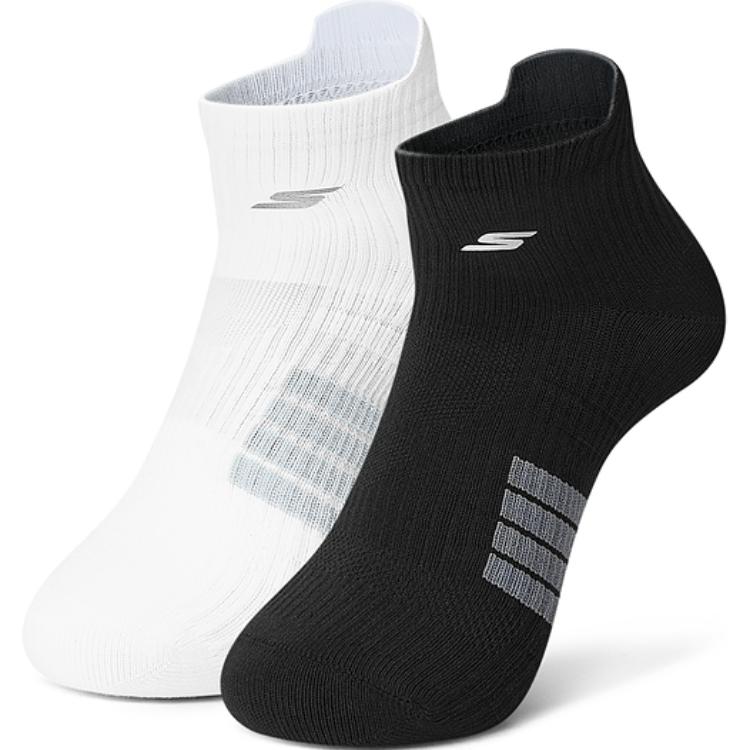 

Skechers Носки унисекс, 2 пары, белые/гнедые