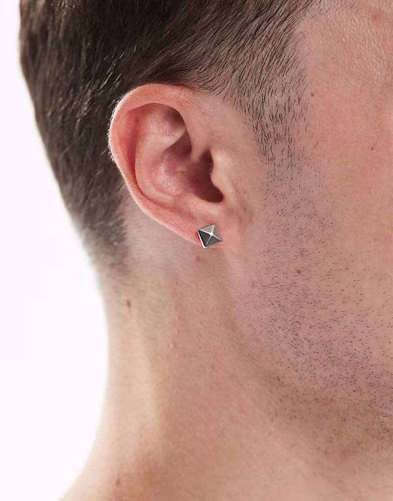 

Серьги-гвоздики в форме пирамиды из нержавеющей стали Lost Souls