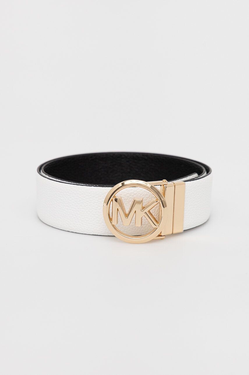 

Двусторонний кожаный ремень MICHAEL Michael Kors, белый