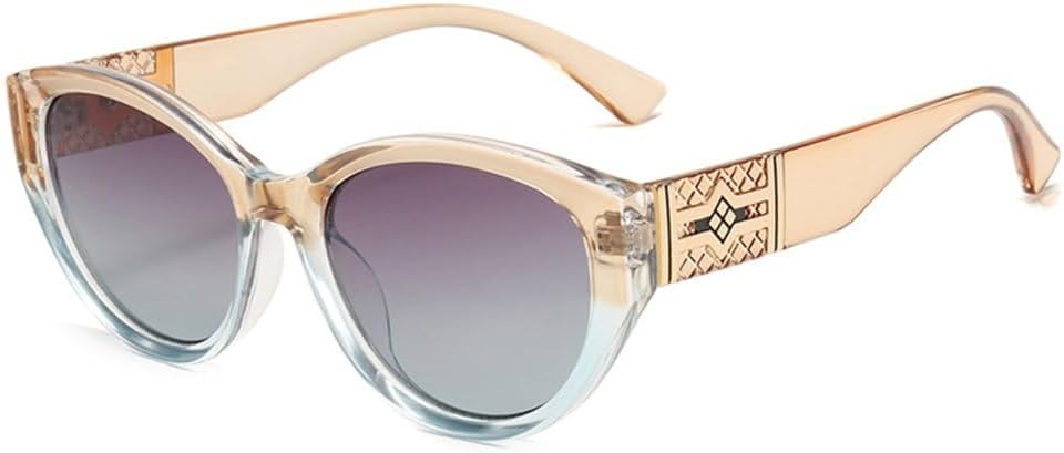 

Солнцезащитные очки для женщин 2027 года, поляризованные, с защитой от УФ-излучения UV400, увеличенного размера, в стиле ретро-винтаж, с большой оправой, модные MTZJH, Orange