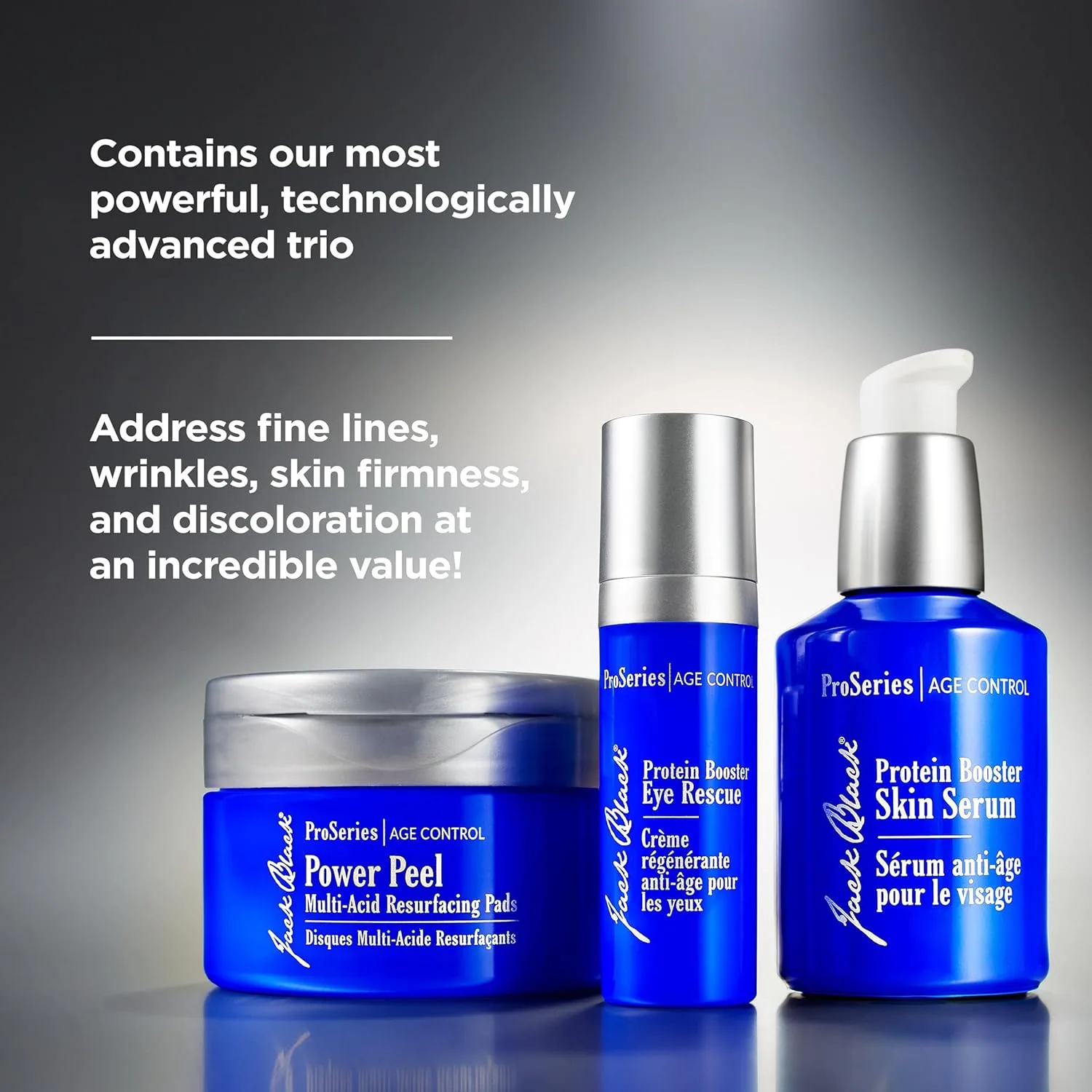Jack Black Protein Booster Skin Serum, ProSeries Age Control - антивозрастная сыворотка для мужчин — фото 4