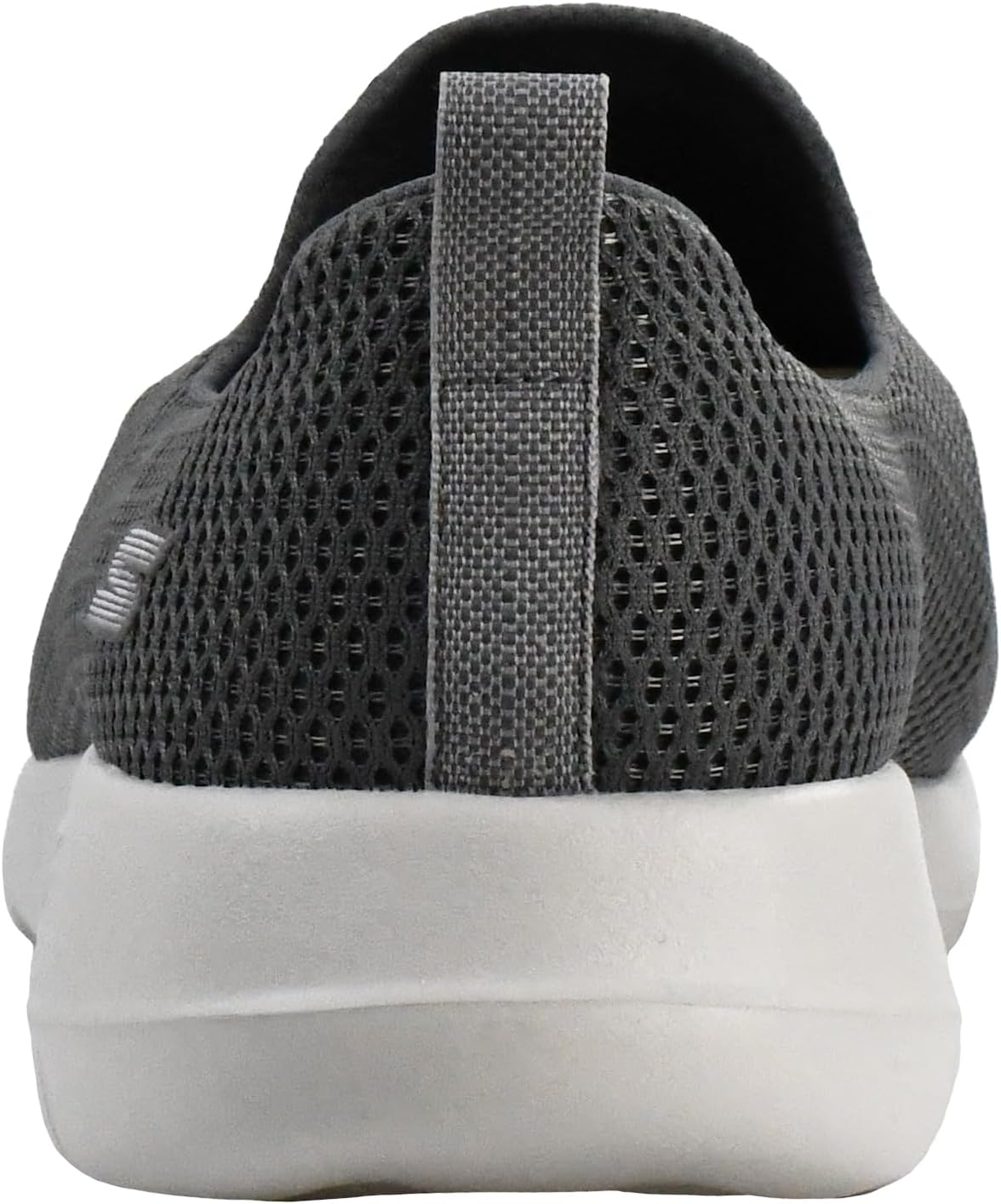 Мужские кроссовки Skechers Go Walk Max с сетчатой вставкой и легкой подошвой без шнурков, Charcoal — фото 3
