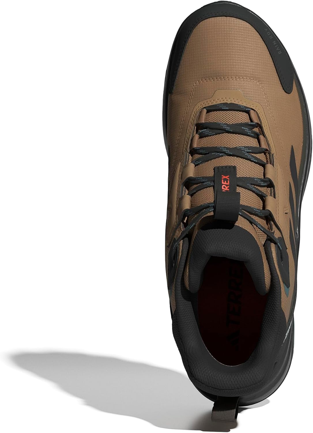 Мужские походные ботинки adidas Terrex Anylander Mid Top Rain.Rdy, черный/оливковый — фото 2