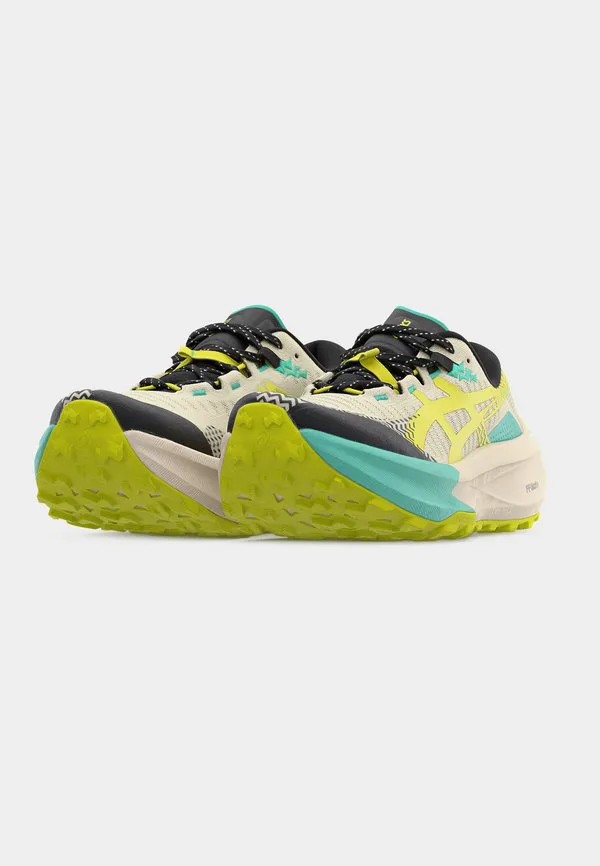 Кроссовки для трейлраннинга trabuco max 5 Asics, Light Dust/Cacti — фото 3