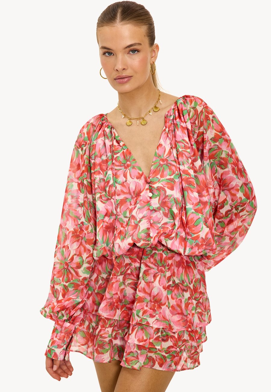 

Комбинезон LOAVIES A SEASON OF BLOSSOMS, Flowers Big Pink/Pink