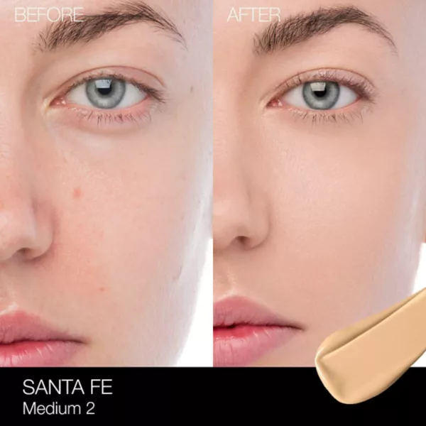 Натуральная сияющая стойкая тональная основа с полным покрытием Nars, цвет santa fe — фото 2