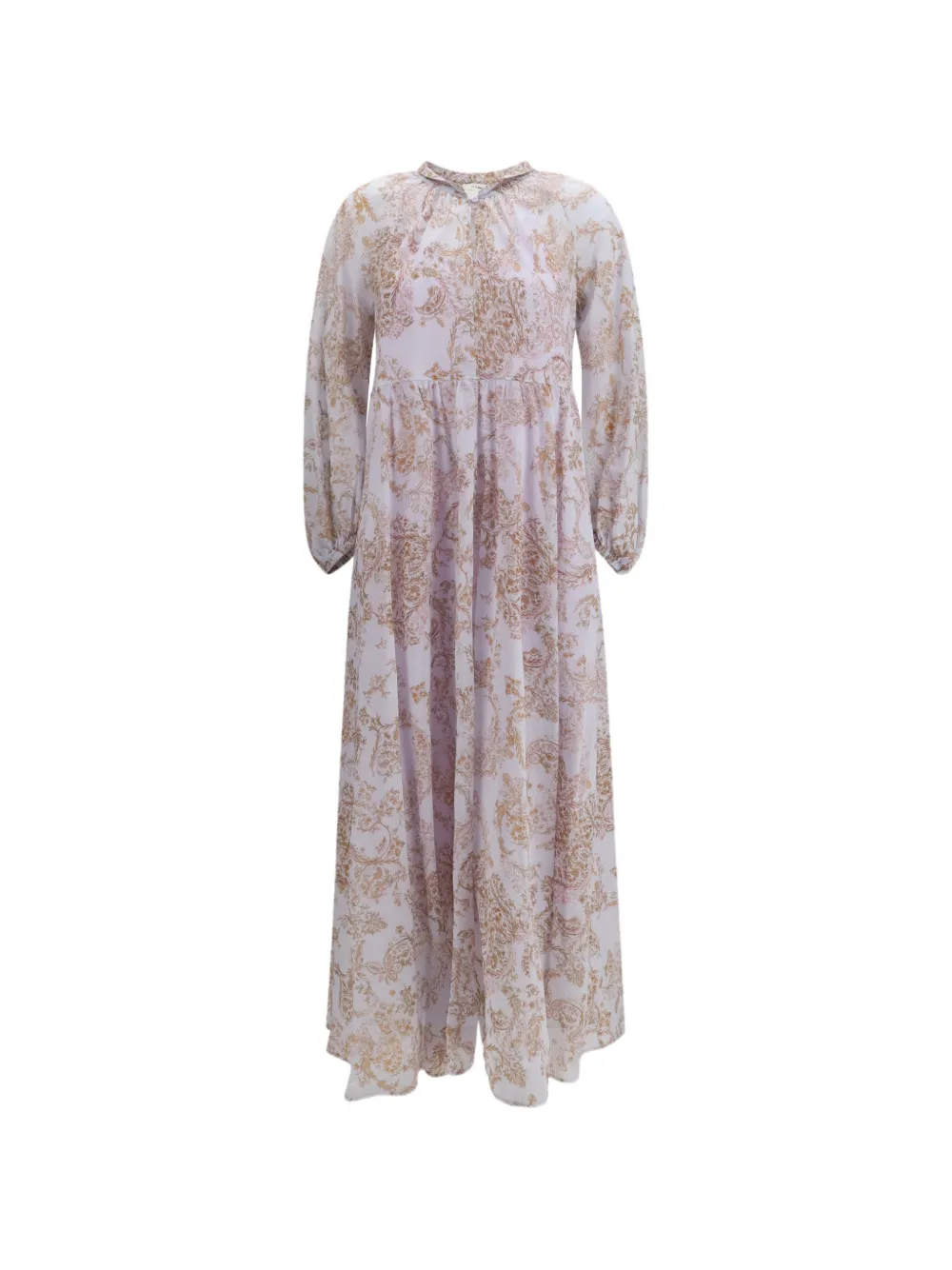 

А-силуэтное платье с цветочным принтом Forte Forte, фиолетовый