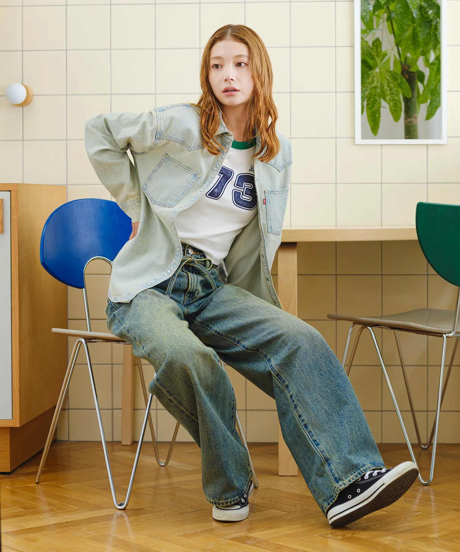 Джинсы Levi's JAPAN LIMITED XL прямого кроя