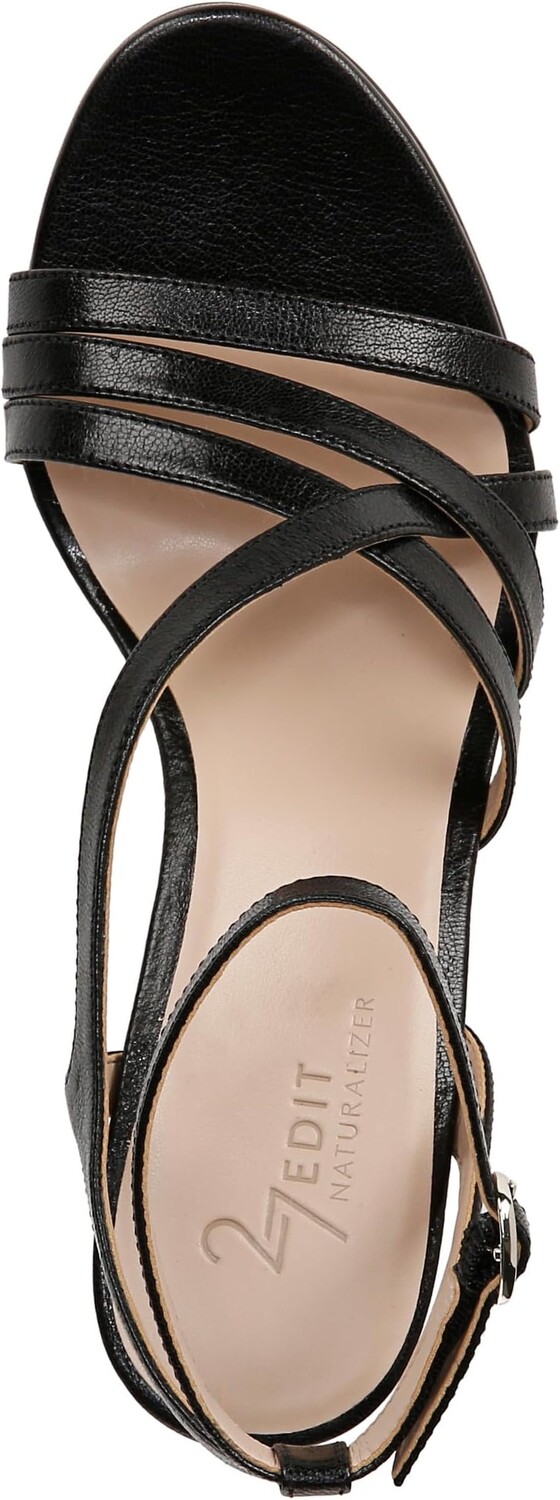 Сандалии Naturalizer 27 Edit Colette Strappy Sandals, цвет Black Leather — фото 2