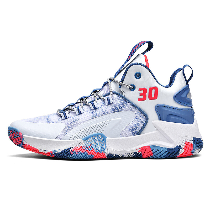 

Баскетбольные кроссовки Basketball Shoes Unisex Mid-Top Lady Pirola, белый/синий