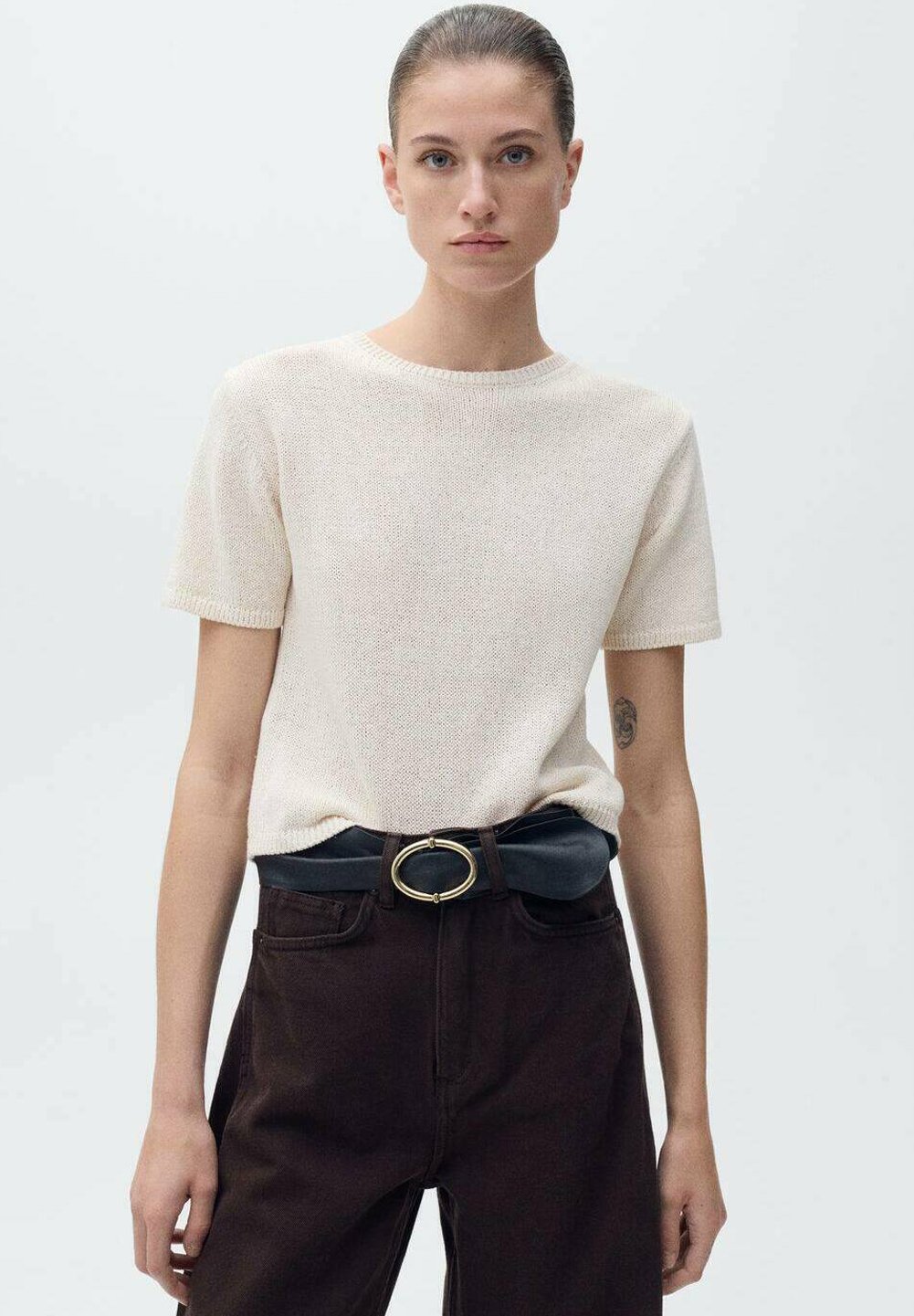 

Базовая футболка MADEANO Mango, песочный