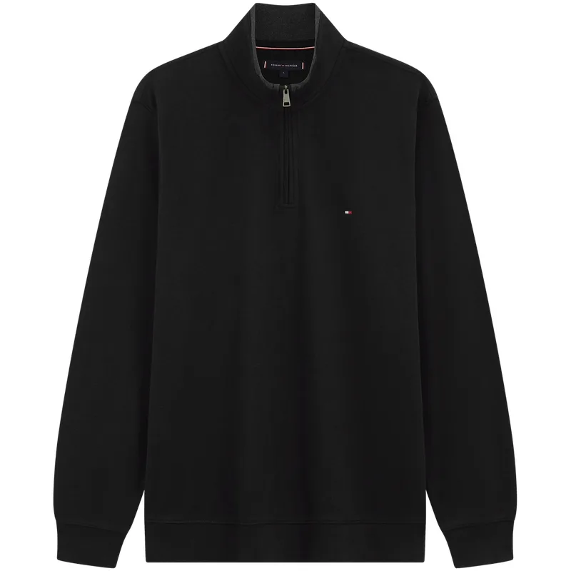 Свитер с высоким воротником на молнии Tommy Hilfiger, Green L6K — фото 3