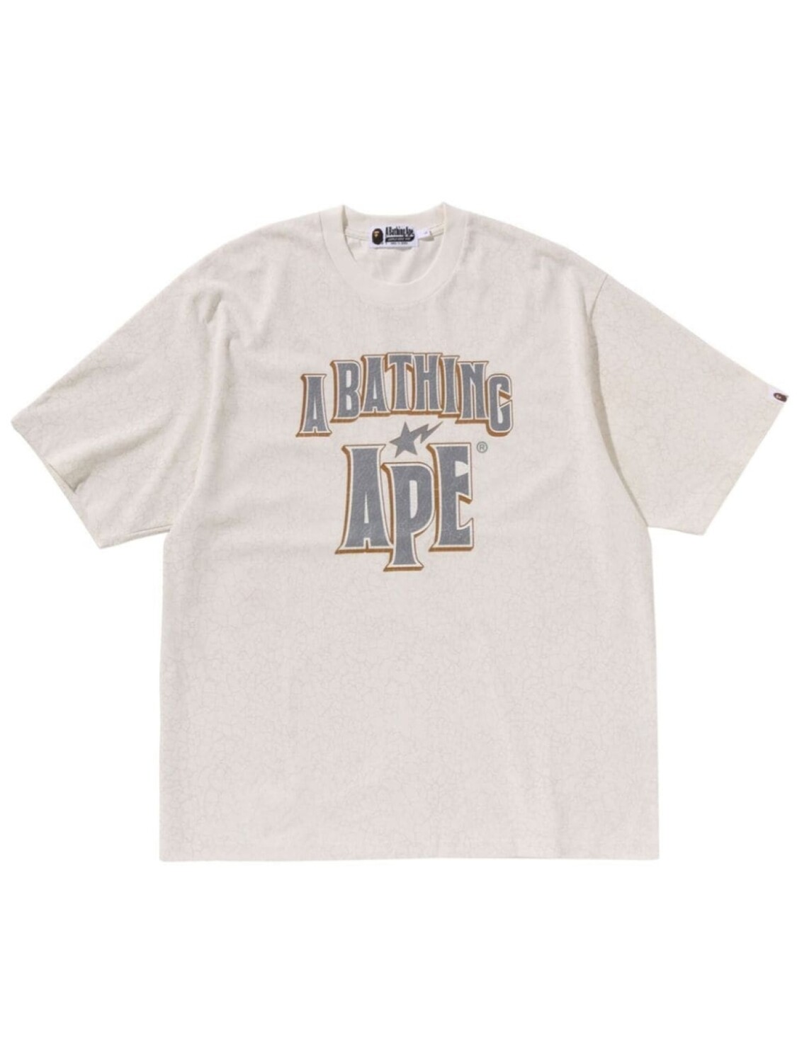

Футболка с логотипом BATHING APE A Bathing Ape, серый