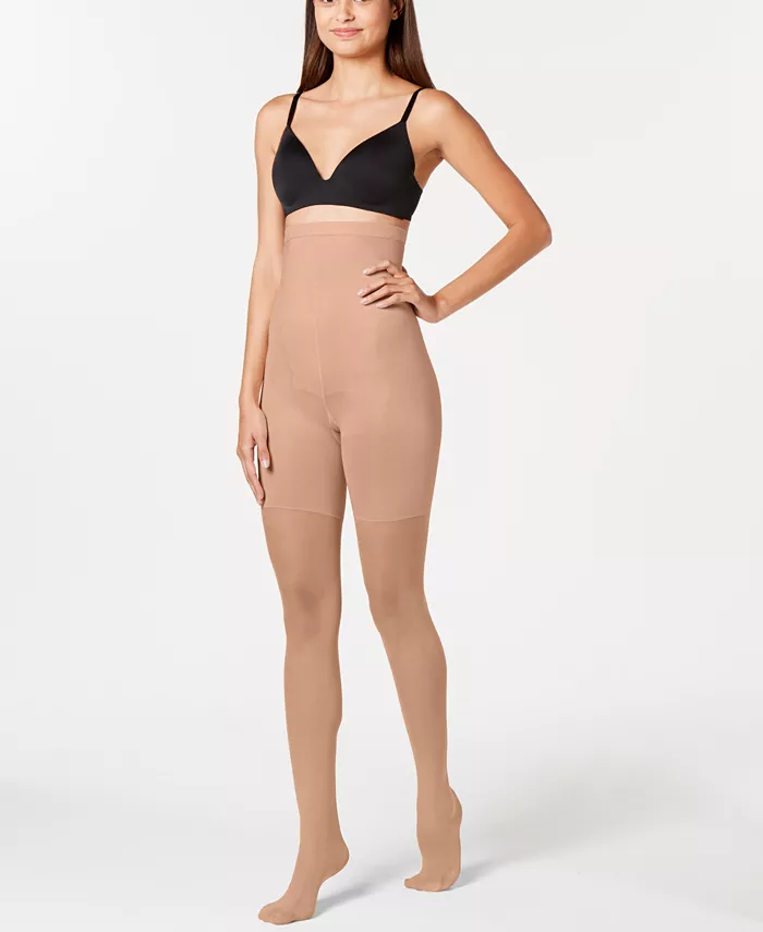 

Высокие утягивающие колготки SPANX, коричневый/бежевый