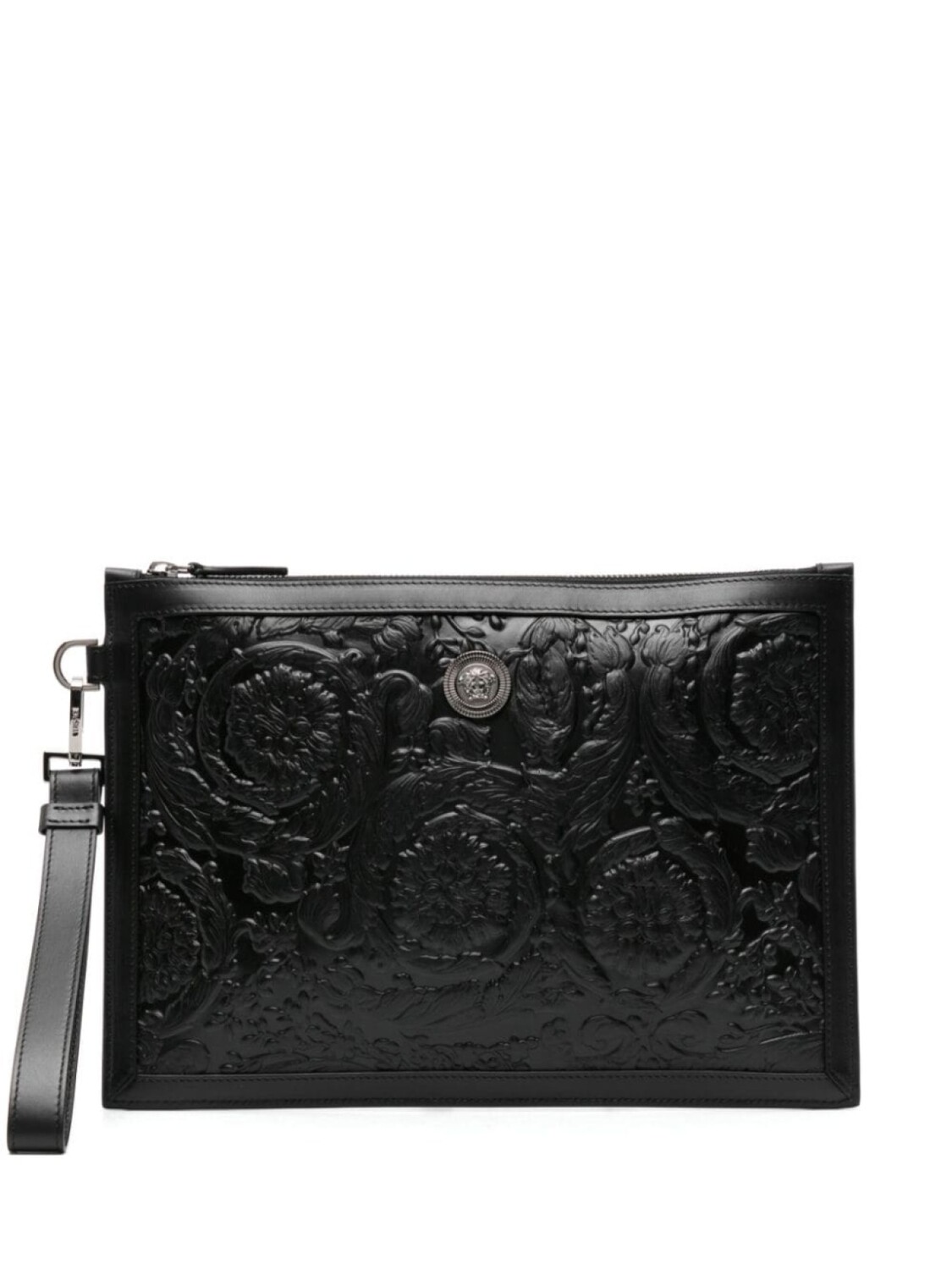 

Versace клатч Medusa Biggie Barocco, черный