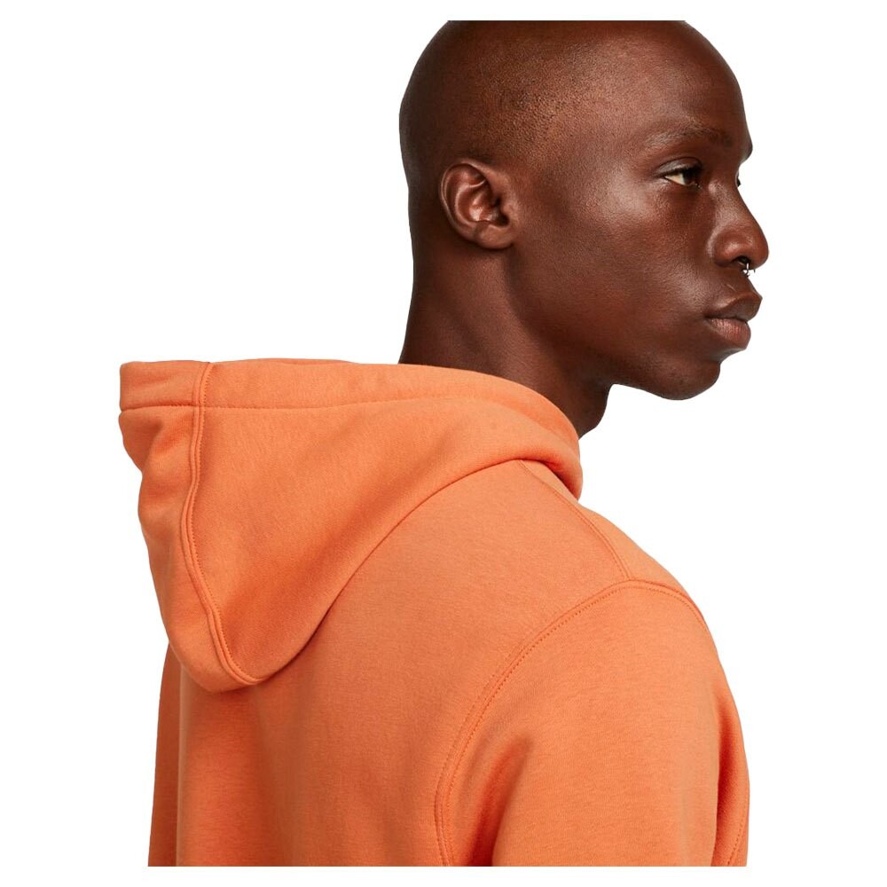 Худи Nike Sportswear Club Fleece, оранжевый — фото 4
