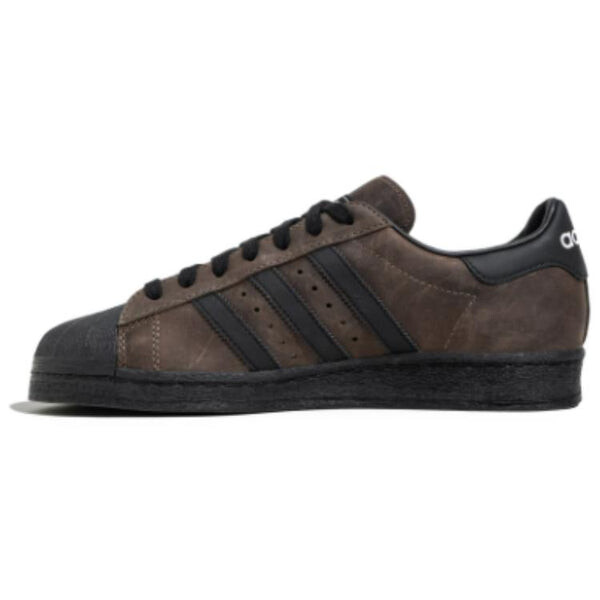 Кроссовки оригинальные superstar 82 shoes Adidas, коричневый — фото 2