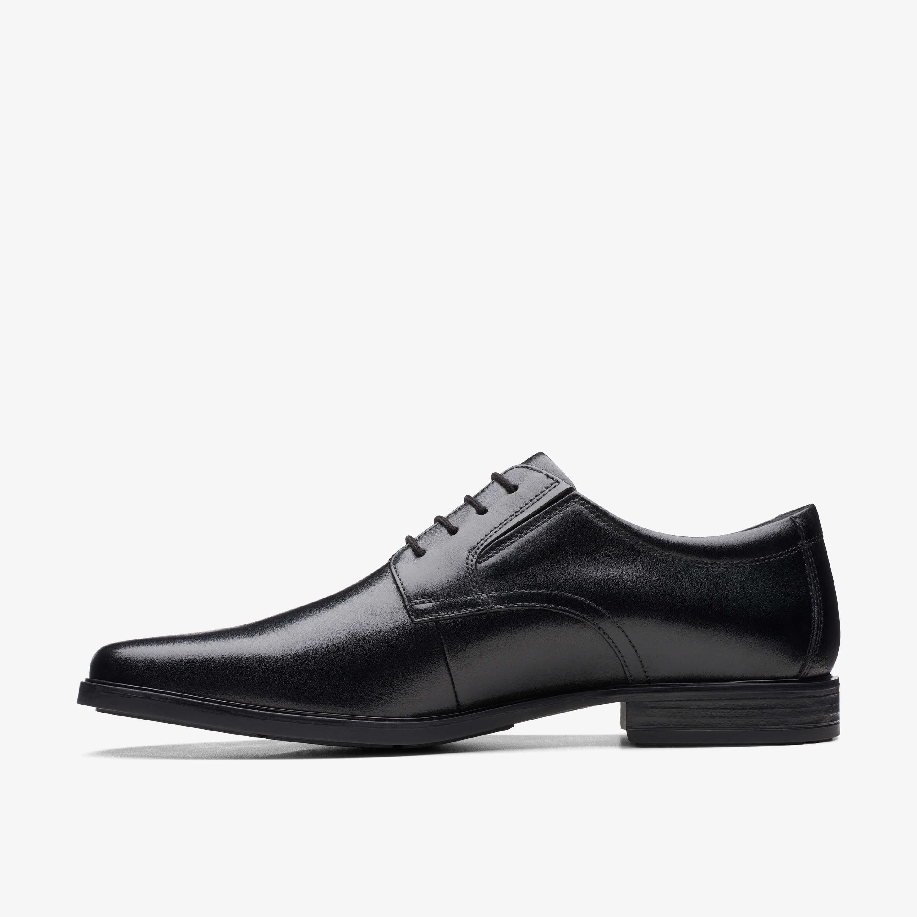 Туфли Ховард Уок Clarks, Black Leather
